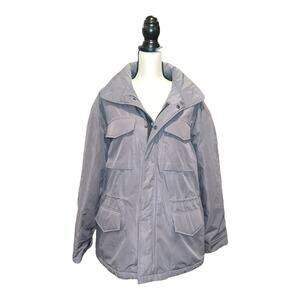 Alberto Aspesi Mens Thermore Insulation Olive gray Size Large